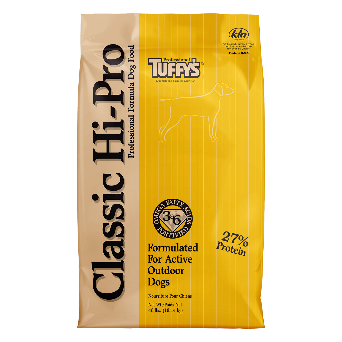 Tuffy's Classic Hi-Pro Professional Formula Dog Food 40 lbs bag